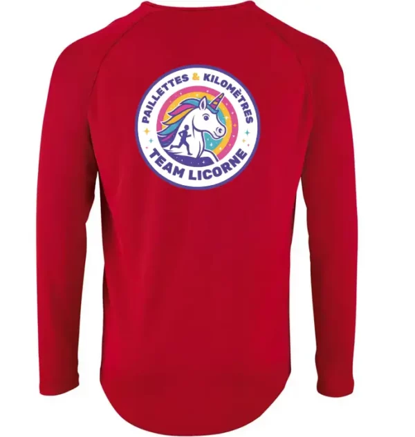 T-shirt manches longues – Team Licorne