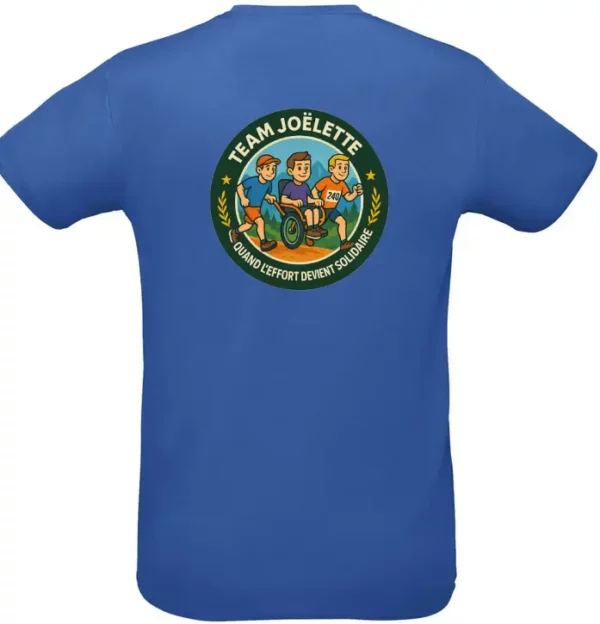 T-shirt Team Joëlette – "Quand l’effort devient solidaire" – Image 4