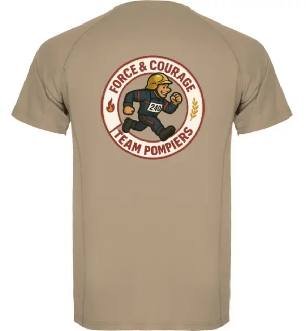 T-shirt Team Pompiers – Image 5