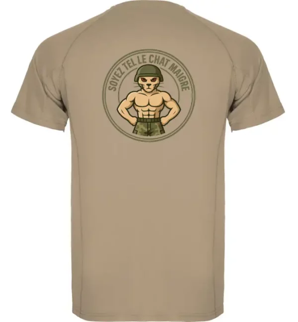 T-shirt Chat Maigre