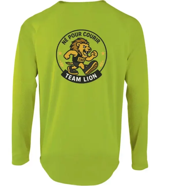 T-shirt manches longues – Team Lion – Image 2