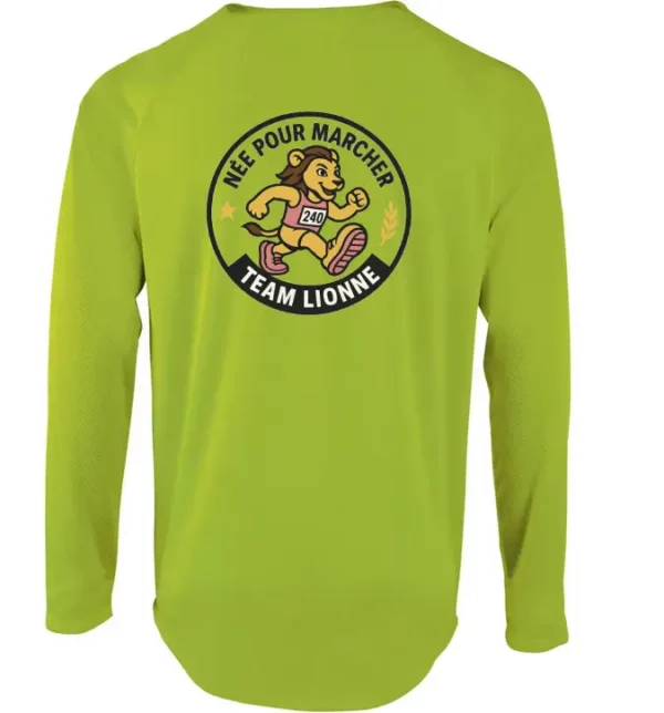 T-shirt manches longues – Team Lionne – Image 4