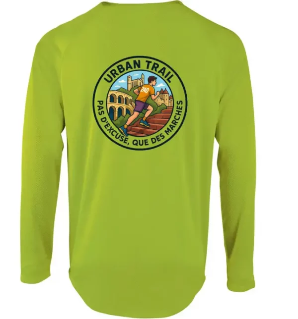 T-shirt manches longues – Team Urban Trail