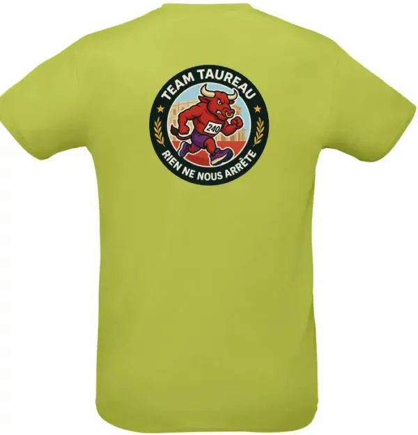 T-shirt Team Taureau – "Rien ne nous arrête" – Image 3