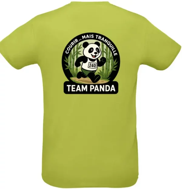 T-shirt Team Panda – Image 2