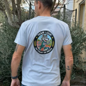 T-shirt Team Loup – "On court en meute"