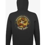Hoodie Team Ours – Endurance & Puissance