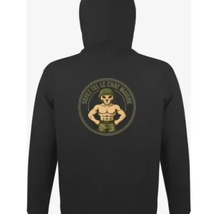 Hoodie Commando – Chat Maigre