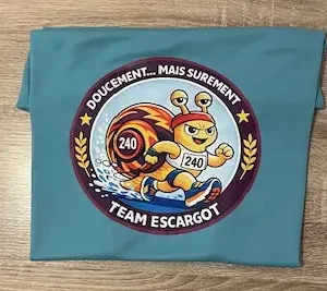 T-shirt Team Escargot