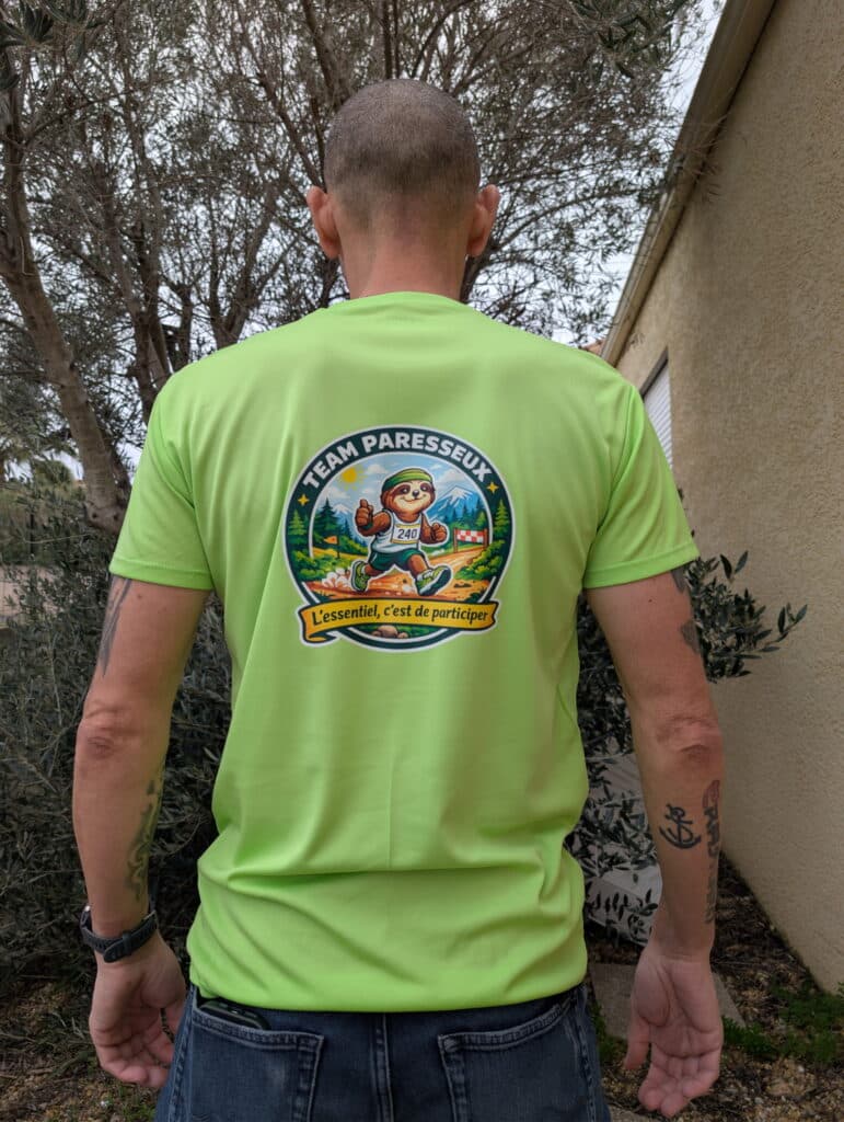 T-shirt Team Paresseux