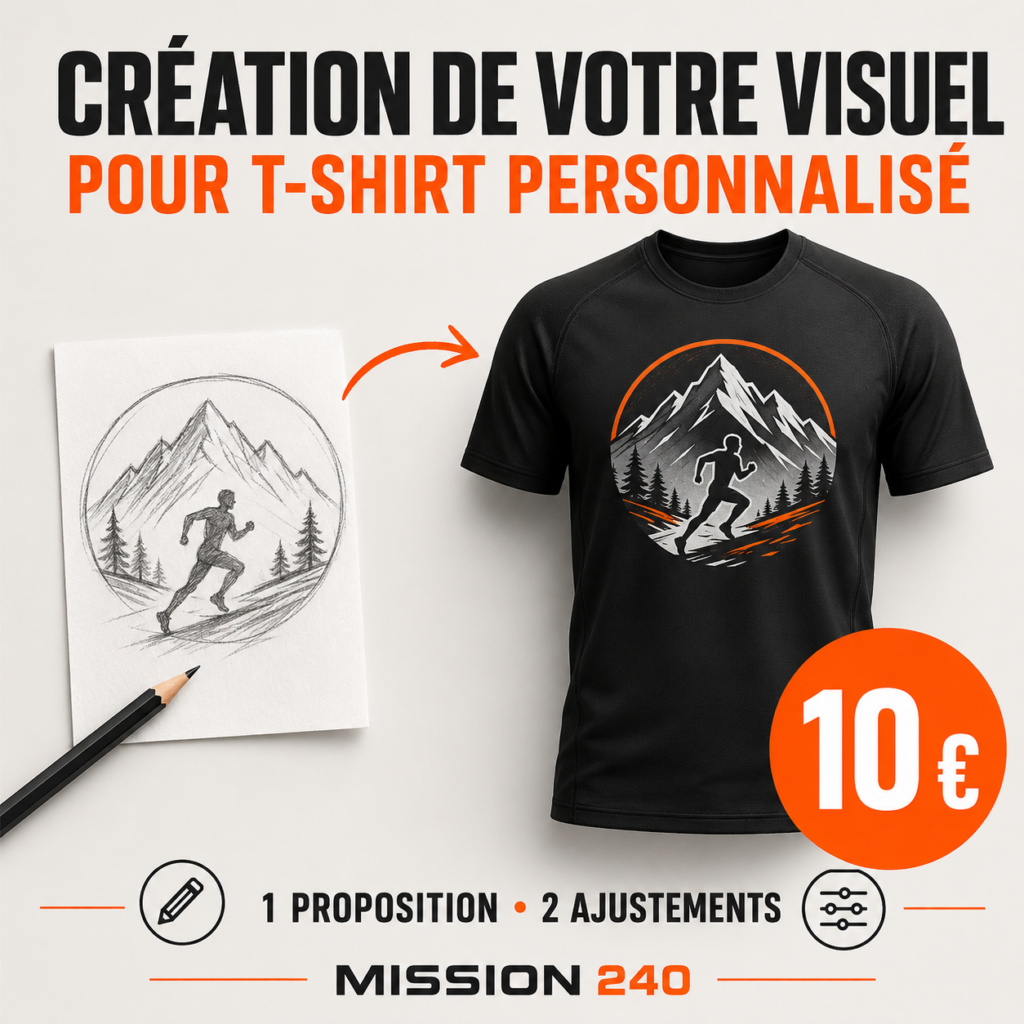 Création de votre visuel pour t-shirt personnalisé