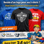 Création de logo pour t-shirts personnalisés