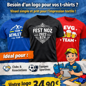 Création de logo pour t-shirts personnalisés