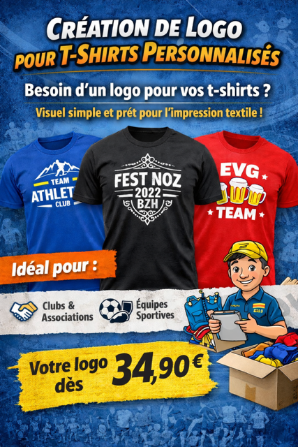 Création de logo pour t-shirts personnalisés