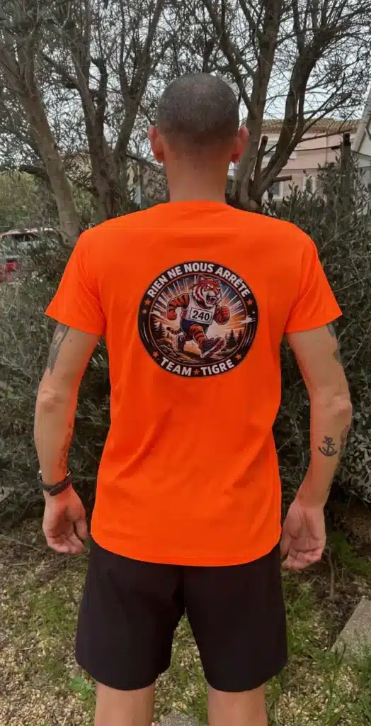 T-shirt Running Team Tigre