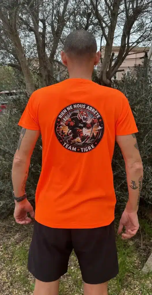 T-shirt Marcheur Tigre