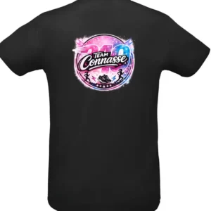 T-shirt Team Connasse - Noir