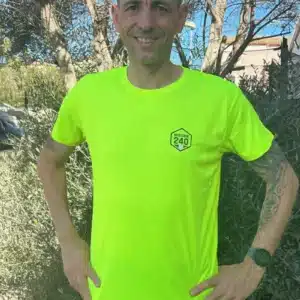 T-shirt Fluo Édition Capsule – Design au Choix Mission 240