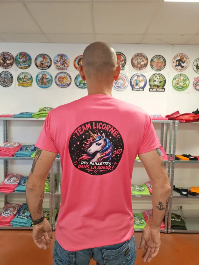 T-shirt Team Licorne Cosmic
