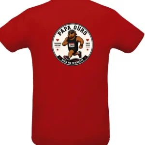 T-shirt Papa Ours