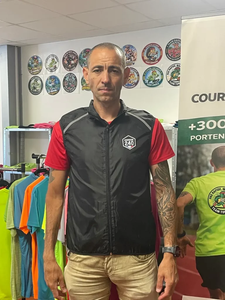 Gilet coupe-vent de running