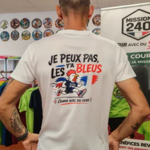 T-shirt Je peux pas, y'a les Bleus - Édition Limitée 2026