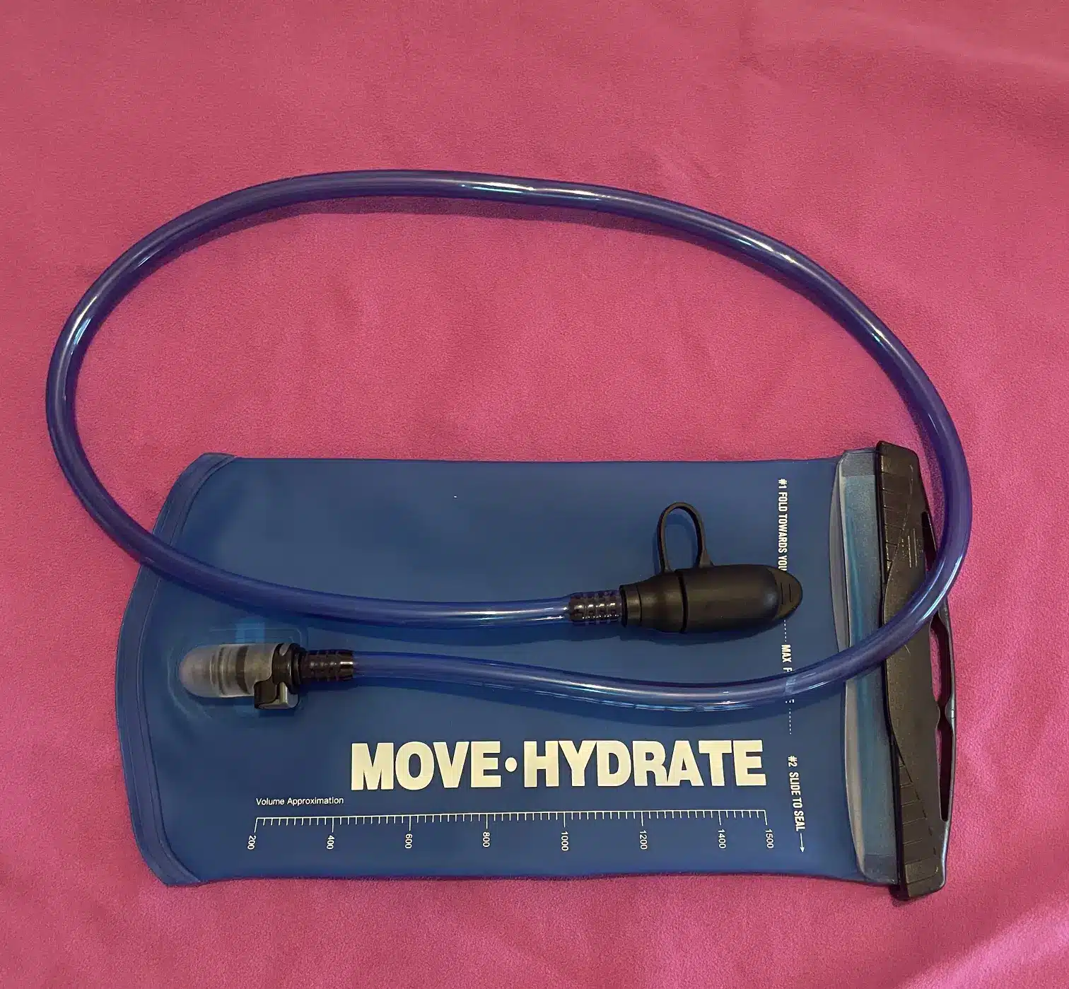 Poche à eau 1,5 L pour gilet d'hydratation