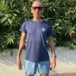 Short technique respirant Bleu