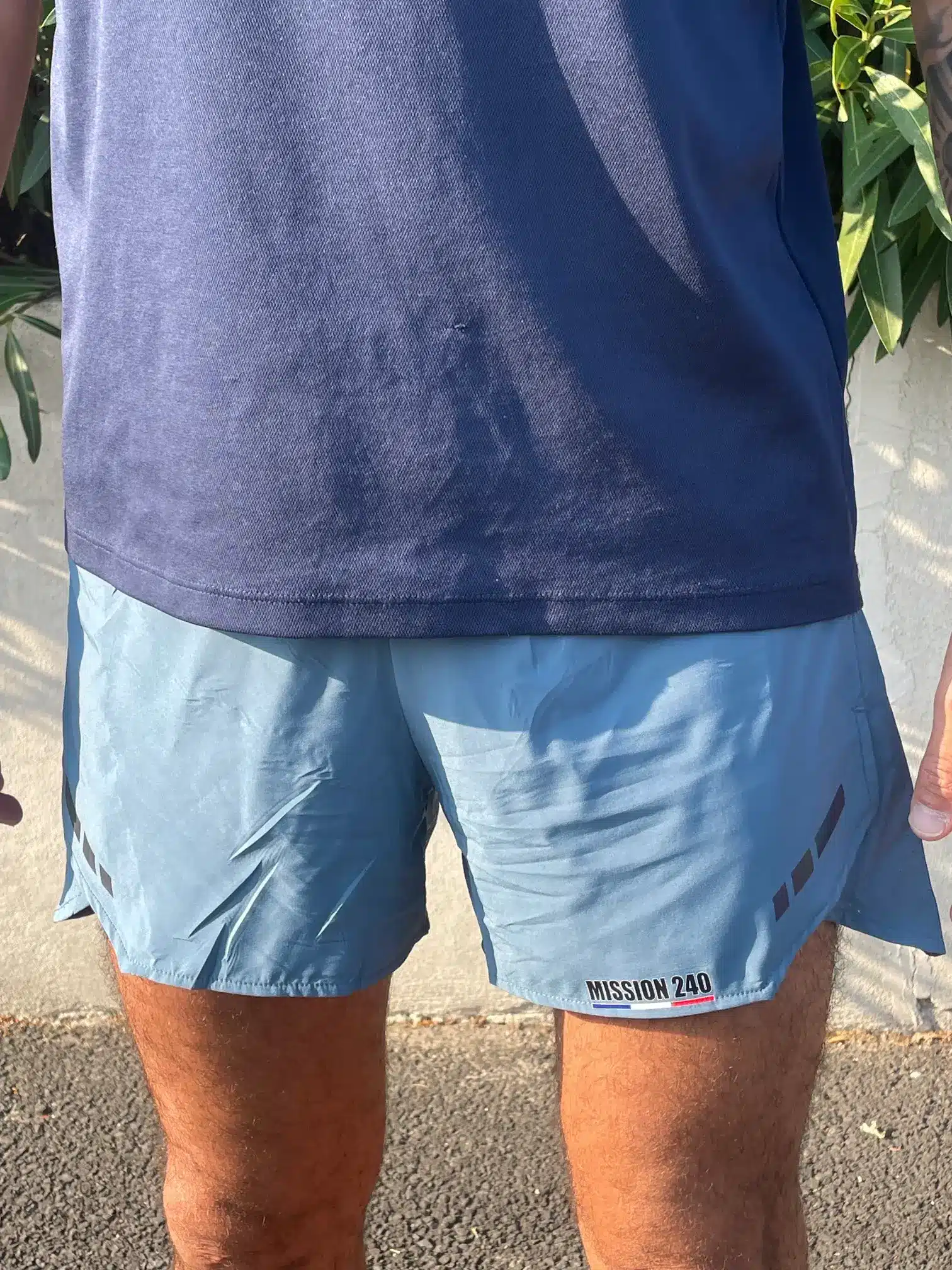 Short technique respirant Bleu – Image 5