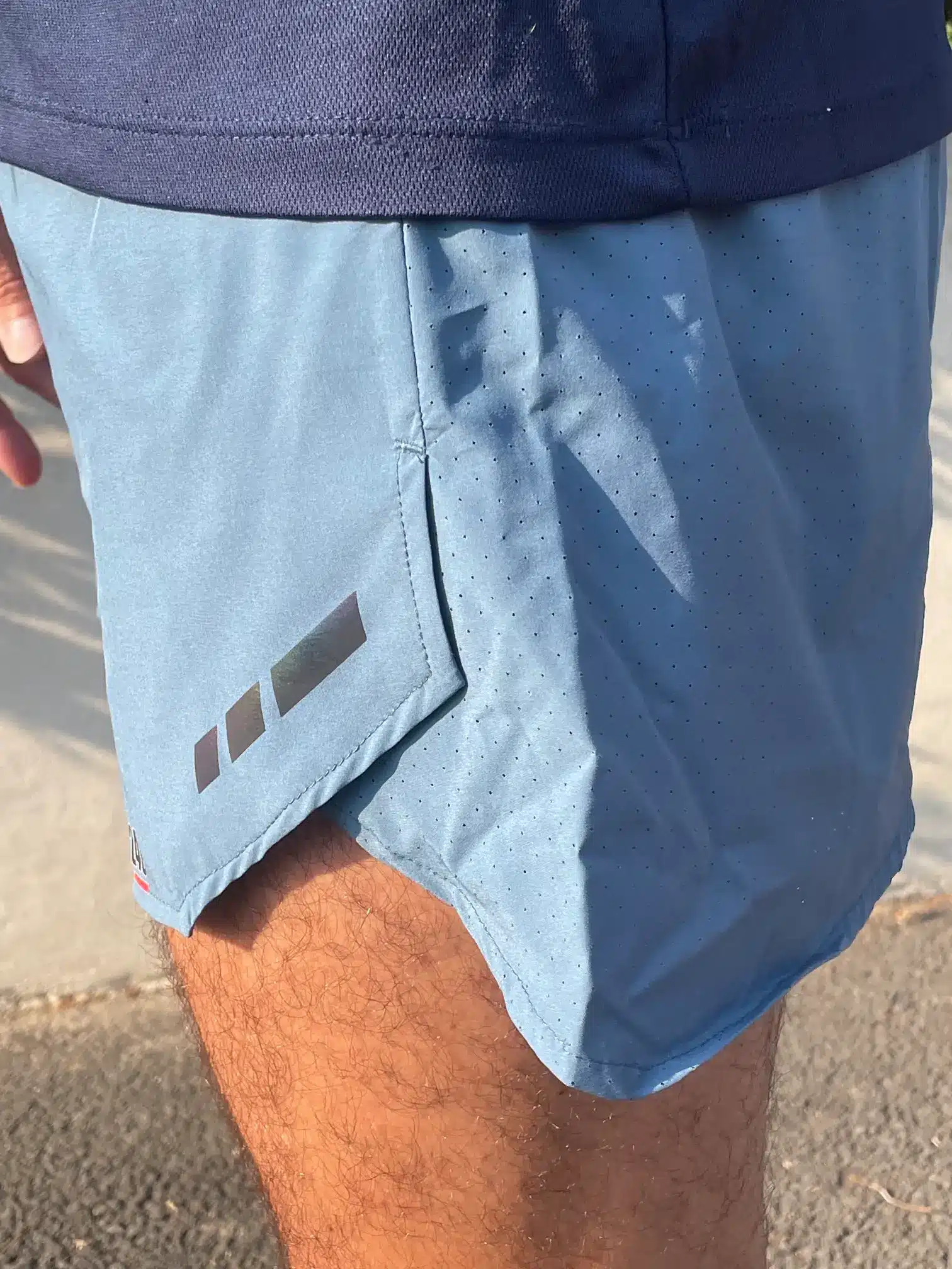 Short technique respirant Bleu – Image 4