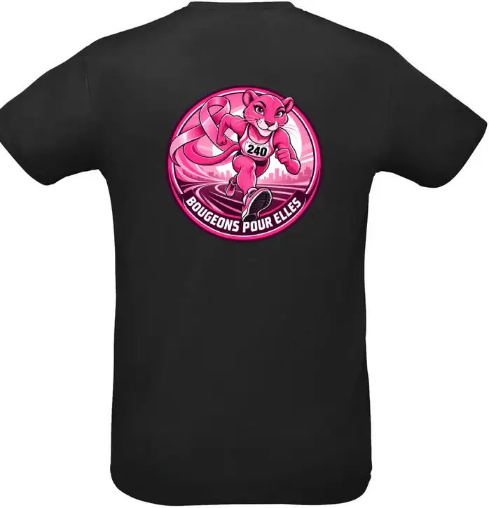 T-shirt Octobre Rose Mission 240 en promotion