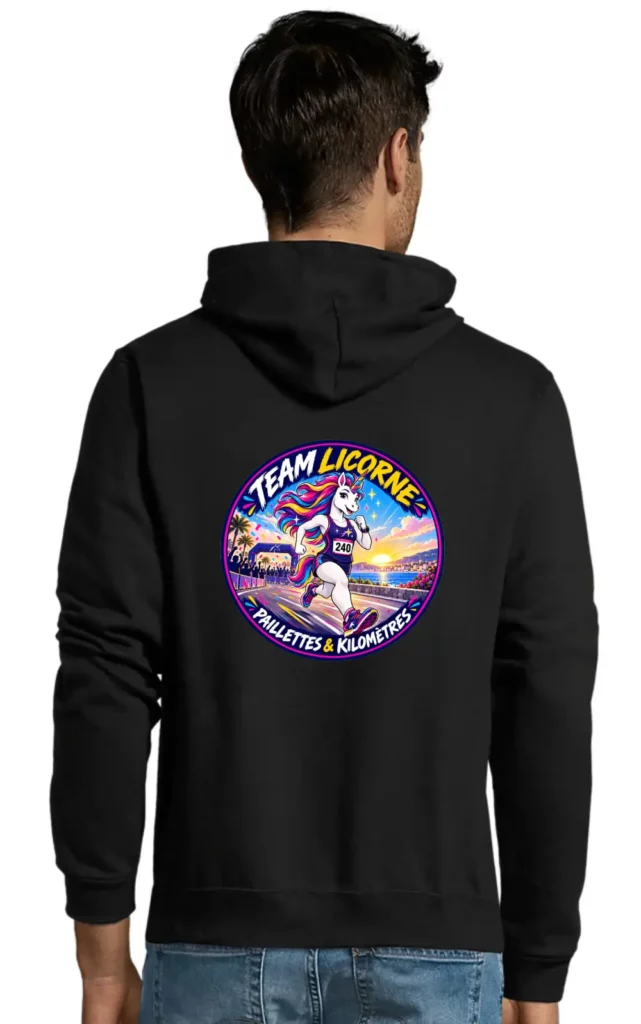 Hoodie Licorne Anniversaire