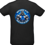 T-shirt Novembre Bleu