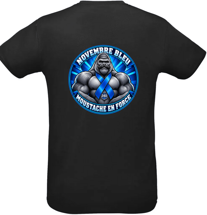 T-shirt Novembre Bleu